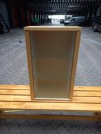 Glazen kastje matglas badkamerkastje, Ophalen, Gebruikt, 50 tot 100 cm, Minder dan 25 cm