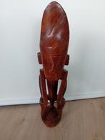 Prachtig houten beeld (Polynesische Tiki ?), Ophalen of Verzenden