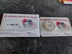 2014 1e Dag Het Nederlandse Bank vijfje in coincard, Postzegels en Munten, Munten | Nederland, Ophalen of Verzenden, Koningin Beatrix