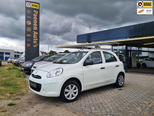 Nissan Micra 1.2 Acenta, airco automaat, lage km, goed onder, Auto's, Nissan, Bedrijf, Te koop, Micra, ABS, Airbags, Airconditioning