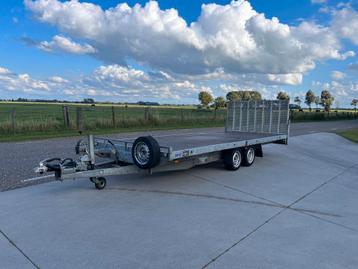 Saris Kanteltrailer 3500kg met aluminium oprijklep 5x2 beschikbaar voor biedingen