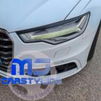 Audi A6 C7 - Koplampspoilers, Auto diversen, Tuning en Styling, Ophalen of Verzenden, MJ-Carstyling, Info@mj-carstyling.net, Sibeliusstraat 81 5011JH Tilburg