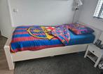 Wit 1 persoons bed 90 x 200 cm GRATIS, Ophalen, 85 tot 100 cm, Gebruikt, Lattenbodem