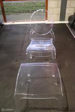 Online Veiling: Stoel en tafel - 44x44x42cm / 43x40cm, Gebruikt