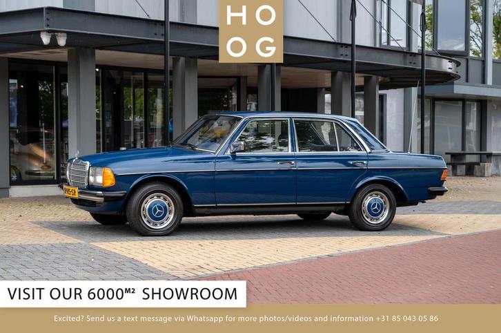 Mercedes-Benz 200-serie 200 W123 (bj 1983), Auto's, Oldtimers, Bedrijf, Te koop, Mercedes-Benz, Benzine, Sedan, Handgeschakeld