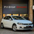 Volkswagen Polo 1.0 TSI 95PK 5D Bluemotion 7-DSG 2018 Wit, Auto's, Stof, Zwart, 95 pk, Wit