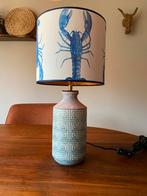 Tafellamp vaaslamp kreeft blauw, Ophalen, Zo goed als nieuw, Minder dan 50 cm