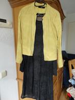 Jurk met jasje, Maat 46/48 (XL) of groter, Ophalen of Verzenden, Knielengte, Grijs