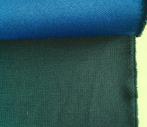 Kvadrat Febrik Shade; petrol; 3,35 meter luxueuze meubelstof, Wol, 120 cm of meer, Ophalen of Verzenden, Groen