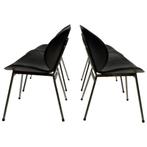 Set van vier vintage eetkamerstoelen Italië 1990 Design, Gebruikt, Bruin, Vintage, Vier
