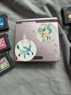 Game Boy Advance SP + 6 Games, Spelcomputers en Games, Spelcomputers | Nintendo Game Boy, Ophalen of Verzenden, Gebruikt, Game Boy Advance SP
