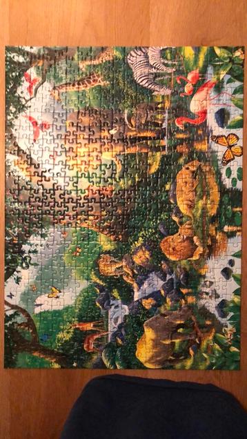 Puzzel 500 Stukjes Jungle harmony beschikbaar voor biedingen