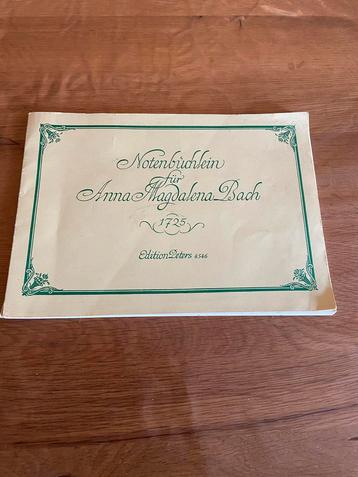Notenbüchlein für Anna Magdalena Bach - Piano beschikbaar voor biedingen