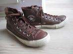 CONVERSE ALL STARS bruin bewerkt leer leren maat 5, 37,5, Bruin, Ophalen of Verzenden, Converse All Stars, Sneakers of Gympen
