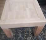 Blank Eiken Salontafel vierkant 60x60x42, Ophalen, Gebruikt, 50 tot 100 cm, 50 tot 100 cm