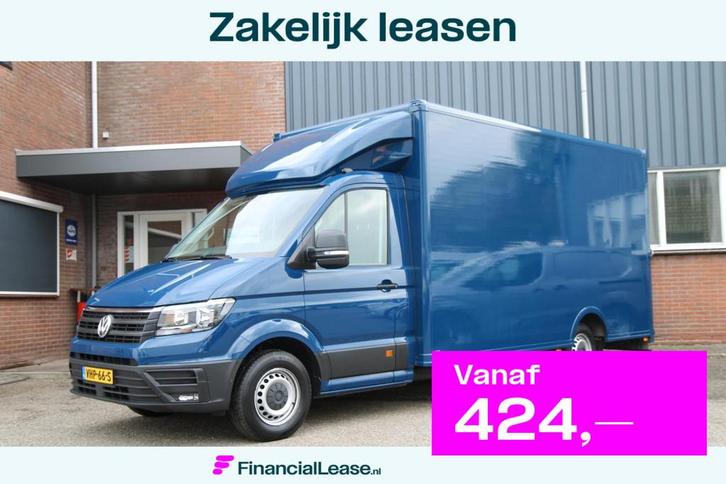 Volkswagen Crafter 35 2.0 TDI L4 / Bakwagen / Lage instap /, Auto's, Bestelauto's, Bedrijf, Lease, Financial lease, ABS, Airbags