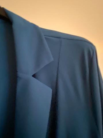 Plus Basics Blazer Maat 52 Petrol/Royal Blue beschikbaar voor biedingen