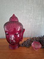 Roze Boeddha glas, Ophalen of Verzenden, Zo goed als nieuw