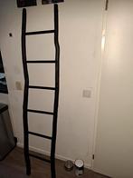 Zwarte decoratieve ladder, Doe-het-zelf en Verbouw, Ladders en Trappen, Ophalen, Gebruikt, Ladder, Minder dan 2 meter