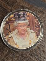 Koningin Elizabeth II Herdenkingsmunt, Ophalen of Verzenden, Overige landen, Losse munt, Zilver