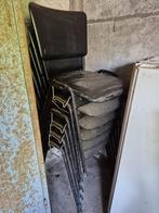 6 Zwarte stoelen, Ophalen of Verzenden, Gebruikt