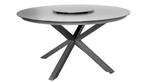 Atalanta tafel keramiek/aluminium Ø145cm  SenS-lijn, Huis en Inrichting, Tafels | Eettafels, Nieuw, Rond, Ophalen of Verzenden