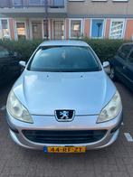 Peugeot 407 1.8 16V 2004 Grijs, Auto's, Peugeot, 74 €/maand, 4 cilinders, 1749 cc, Android Auto