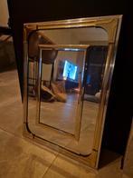 55 x 40 mooie spiegel met goud., Minder dan 100 cm, Minder dan 50 cm, Rechthoekig, Ophalen of Verzenden