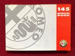 Alfa Romeo 145 1994 instructieboek., Ophalen of Verzenden