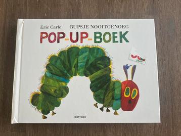 Rupsje Nooitgenoeg Pop-Up Boek - Eric Carle beschikbaar voor biedingen