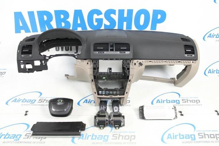 Airbag set - Dashboard beige Skoda Yeti (2009-heden), Auto-onderdelen, Dashboard en Schakelaars
