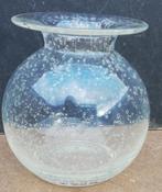 Andries Copier, Leerdam. Vaasje. Spijkerglas. 14 cm., Ophalen, Overige kleuren, Minder dan 50 cm, Glas