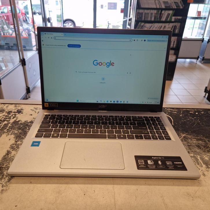 Acer Aspire Go 15 Intel N100 4GB 128GB SSD Windows 11 - In N, Computers en Software, Windows Laptops, Zo goed als nieuw