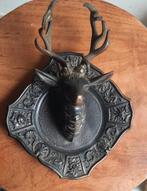 Oud Wandbord Hert, Antiek en Kunst, Ophalen of Verzenden