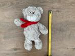 Nieuwe grijze teddybeer Regiobank beertje 30 cm, Ophalen, Nieuw, Beer