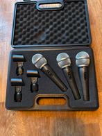 T bone mb 60 set microfoons 3x met klemmen en koffer t.bone, Ophalen of Verzenden, Zo goed als nieuw, Zangmicrofoon