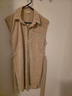 Mouwloze corduroy blouse - Bien Bleu Paris - Maat M nieuw, Maat 38/40 (M), Beige, Nieuw, Ophalen of Verzenden