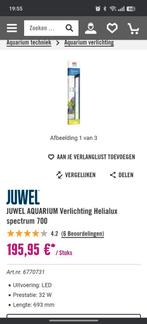 Juwel verlichting helialux spectrum 700 + Juwel SmartControl, Ophalen of Verzenden, Zo goed als nieuw, Verlichting of Verwarming