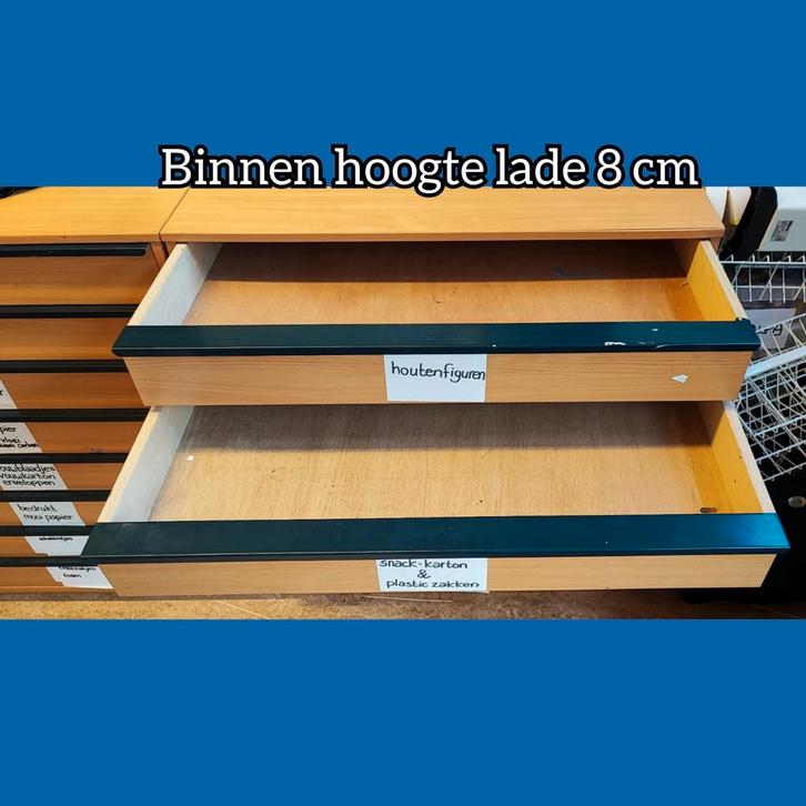 Presikhaaf houten schoolkasten papierlade tekenen, Zakelijke goederen, Kantoor en Winkelinrichting | Magazijn, Stelling en Opslag