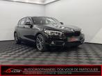 BMW 1-serie 118i Executive Clima, Navi, Parkeersensoren, Key, 65 €/maand, Gebruikt, Lichtsensor, Zwart