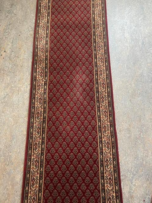3 idem Rode Traplopers samen 911 cm x 68 cm, Huis en Inrichting, Stoffering | Tapijten en Kleden, Gebruikt, 50 tot 100 cm, 200 cm of meer