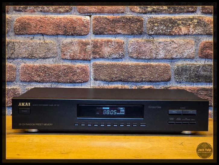 Akai AT-37, Audio, Tv en Foto, Tuners, Gebruikt, Analoog, Ophalen of Verzenden