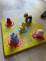 (Houten) puzzels kleine kinderen, Ophalen of Verzenden, Minder dan 10 stukjes, Gebruikt, 6 maanden tot 2 jaar