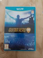 guitar hero live WiiU, Spelcomputers en Games, Games | Nintendo Wii U, Ophalen of Verzenden, Zo goed als nieuw, Muziek, Vanaf 12 jaar