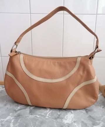 Dames schoudertas crème/camel Billy bags nieuw € 25,00 beschikbaar voor biedingen