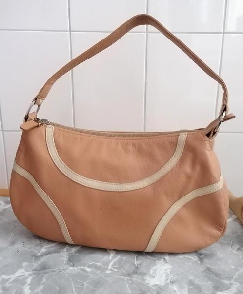 Dames schoudertas crème/camel Billy bags nieuw € 20,00, Sieraden, Tassen en Uiterlijk, Tassen | Schoudertassen, Nieuw, Overige merken