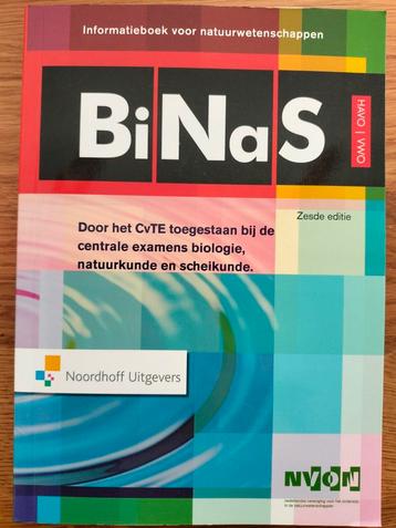 Binas NIEUW havo / vwo beschikbaar voor biedingen