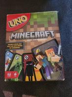 UNO Minecraft Kaartspel - Nieuwstaat, Mattel, Ophalen of Verzenden, Zo goed als nieuw, Vijf spelers of meer