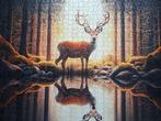 PROUD DEER  legpuzzel 1000 stukjes zgan., Ophalen of Verzenden, 500 t/m 1500 stukjes, Zo goed als nieuw, Legpuzzel