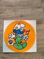 Smurfen smurf vintage BP tankstation sticker clown, Gebruikt, Ophalen of Verzenden